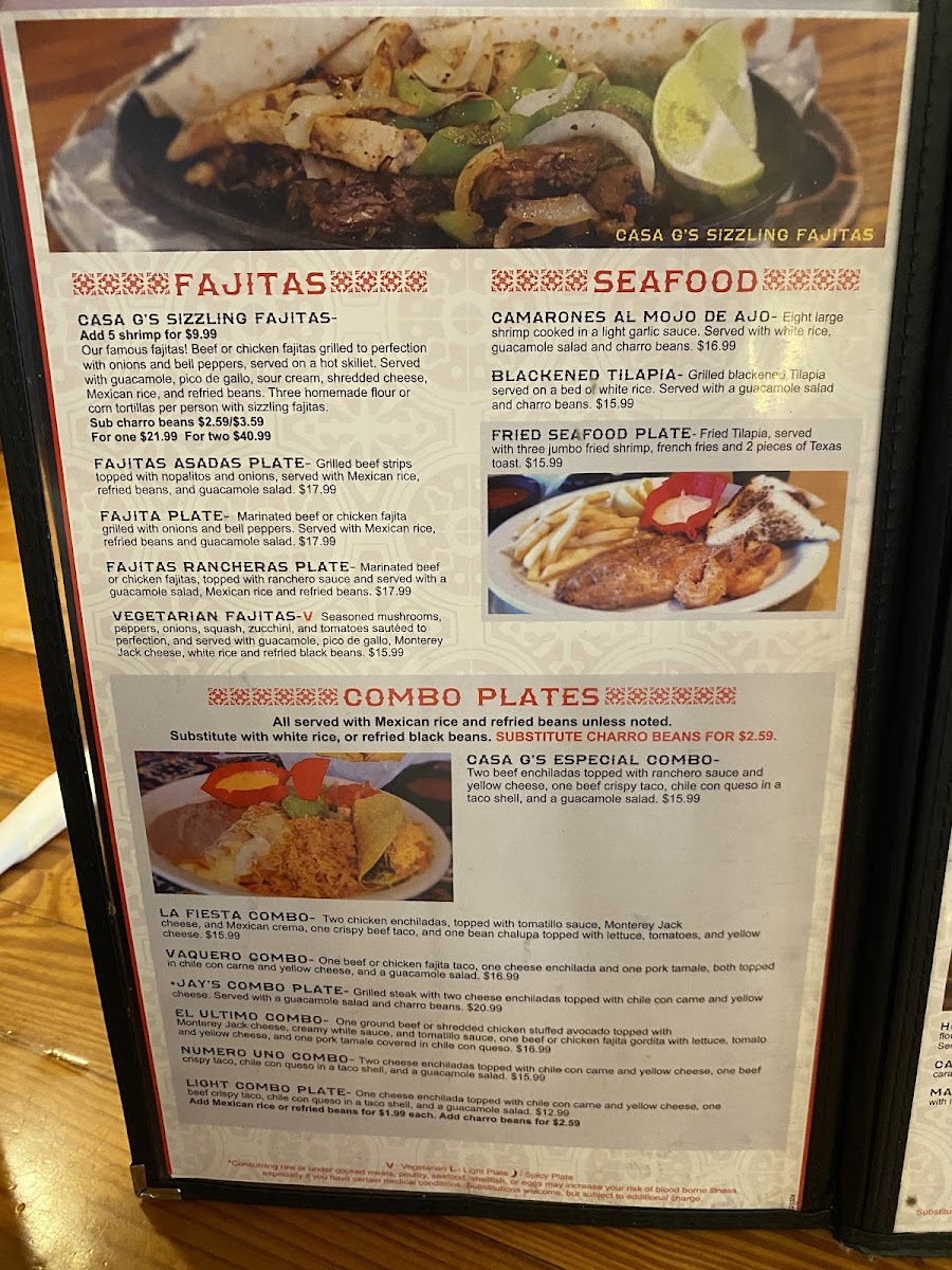 Casa Garcia's - Manor Menu - Image 6